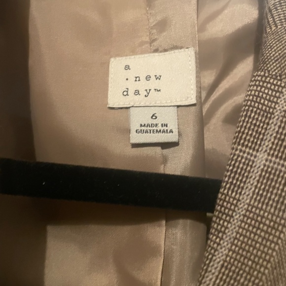 A New Day Windowpane Blazer - Picture 4 of 4